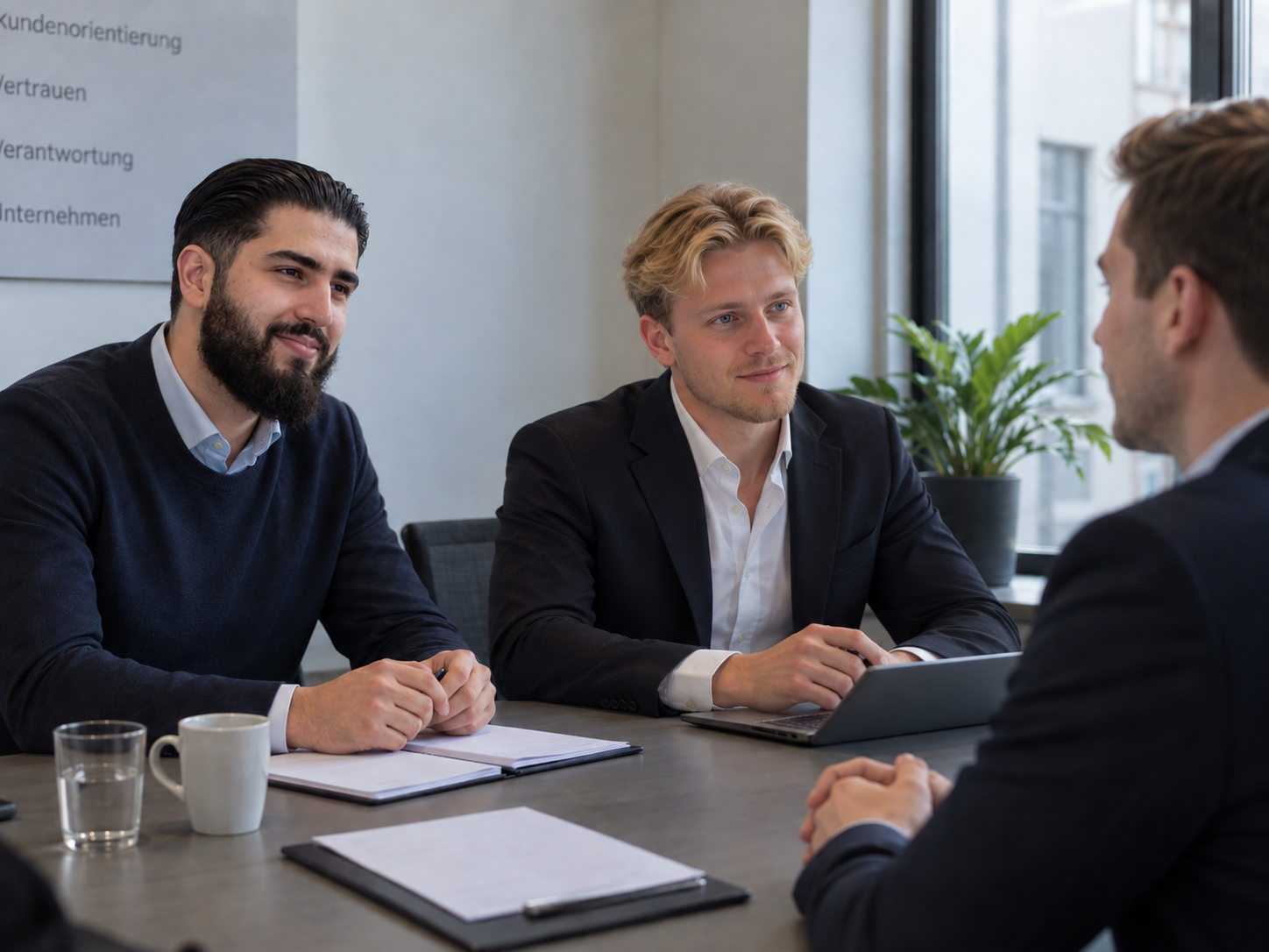 Beratungsgespräch des Teams von Workforce Solution Deutschland