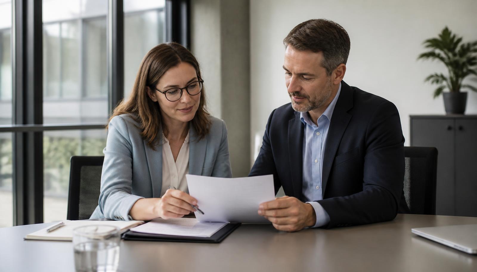 Persönliches Gespräch zwischen Workforce Solution Deutschland und einem Ansprechpartner